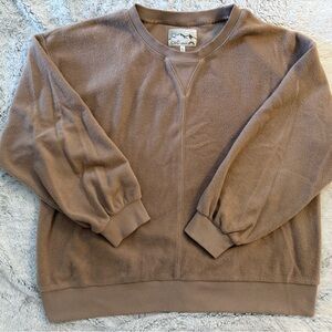 C&C California Tan Crewneck Top